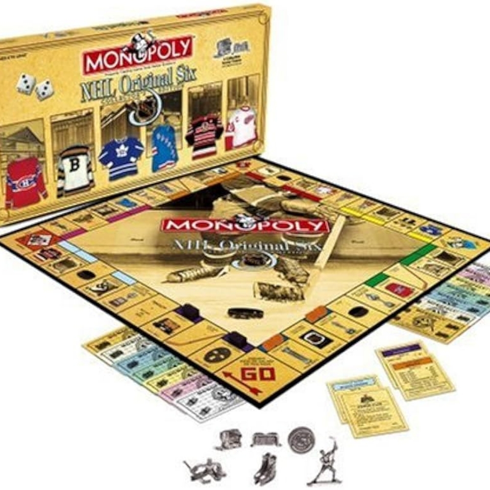 1999 NHL Original 6 Collector's Edition Monopoly Game **UNOPENED NEVER USED***